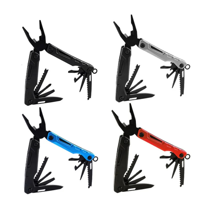 Muiltifunctional Pliers Folding Plier EDC Multitool Stainless Steel Pocket Knife Scissors Camping Survival Outdoor Folding Tool 260716BJ - view 6