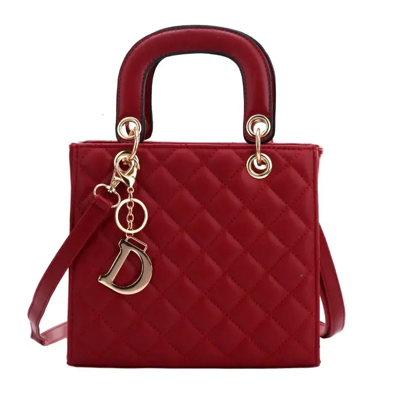 Light Luxury 2027 new temperament trend designer handbag women's fashion diamond grid chain cross body bag dh3207077JY - view 4