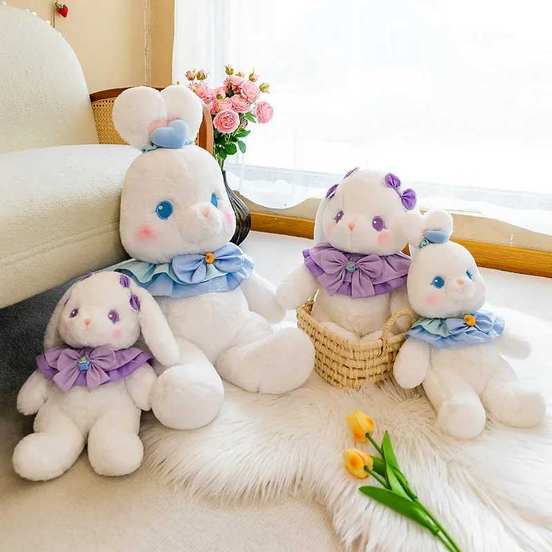 Kawaii Plush Toy Stuffed Doll Cute Rabbit Bear Couple Loli Bunny Pillow Soft Baby Bunny Doll for Kids Birthday Xmas Gift X260717 - view 3