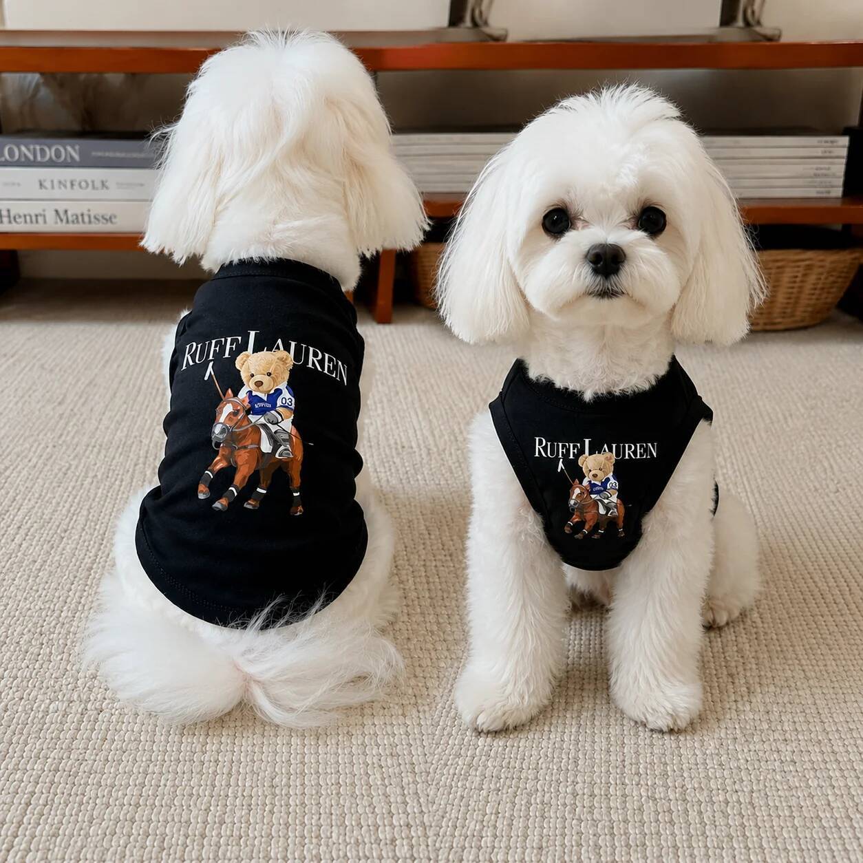 Ruff Dog Clothes Spring Summer Autumn Small Medium Chihuahua Yorkie Frenchie Popular Fashion Funny Puppy Pet Singlet Bamubi