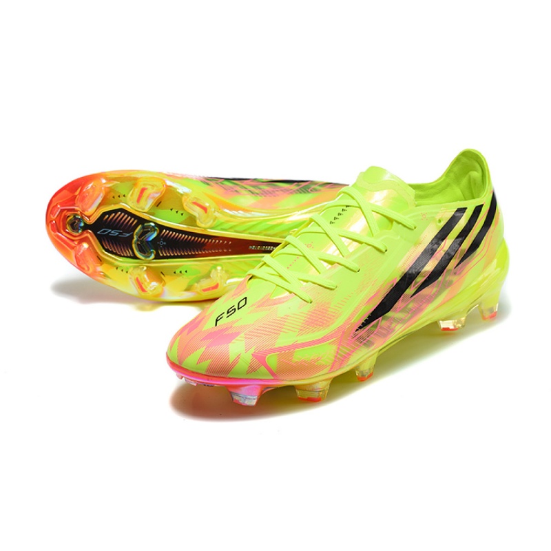 Adidas F50 Hyperfast Elite FG Soccer Cleats Lightweight Firm Ground Professional Match Football Boots Multi Color Series - view 7