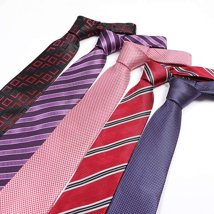 Casual Formal Business Professional Men's Polyester Silk Hand-Tied Tie Source Manufacturer Wholesale