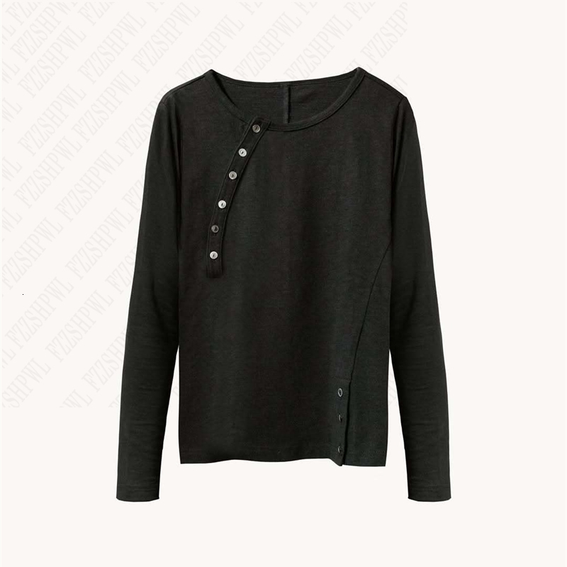 Fashionable American y2k street vintage casual T-shirt button sense slim Goth men and women with the same style top emo 260716 - view 7