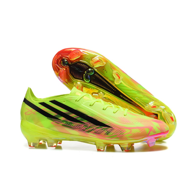 Adidas F50 Hyperfast Elite FG Soccer Cleats Lightweight Firm Ground Professional Match Football Boots Multi Color Series - view 5