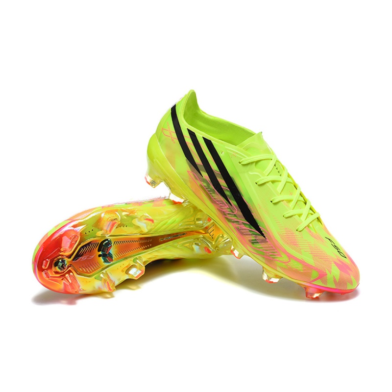 Adidas F50 Hyperfast Elite FG Soccer Cleats Lightweight Firm Ground Professional Match Football Boots Multi Color Series - view 6
