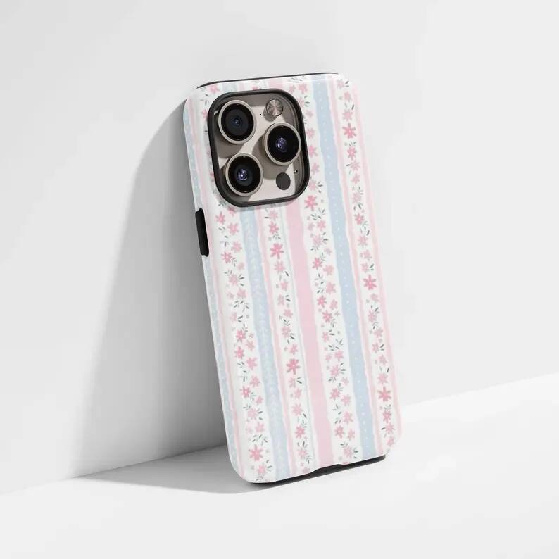 Love Shack Fancy Floral Phone Case for IPhone 17 16 15 14 13 12 11 X XS XR XSMAX 7 8 Air Pro Max Plus Luxury Double-layer Cover J260717 - view 4