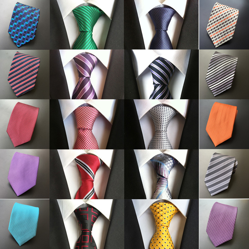 Casual Formal Business Professional Men's Polyester Silk Hand-Tied Tie Source Manufacturer Wholesale - view 3