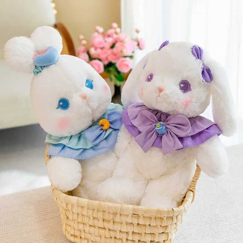 Kawaii Plush Toy Stuffed Doll Cute Rabbit Bear Couple Loli Bunny Pillow Soft Baby Bunny Doll for Kids Birthday Xmas Gift X260717 - view 4