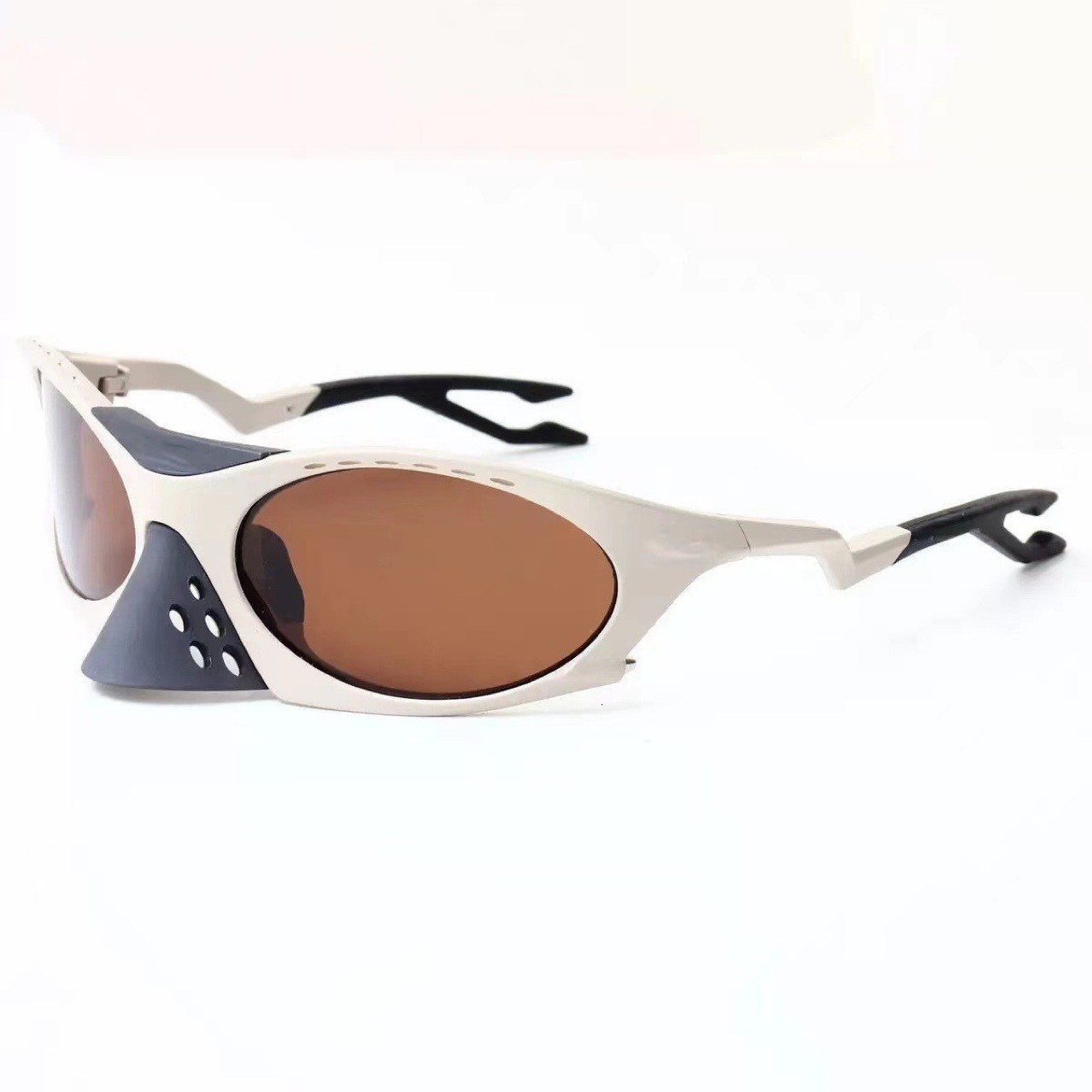 Eagle Beak Trendy Retro Polarized UV400 Sunglasses with Openable Nose Pads plantaris - view 3