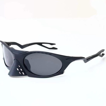 Eagle Beak Trendy Retro Polarized UV400 Sunglasses with Openable Nose Pads plantaris