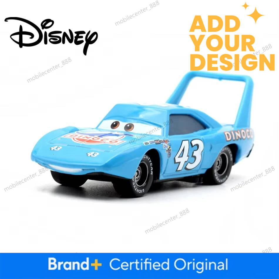 Disney Pixar Toy Car 2/3 Lightning Mcqueen Fritter Miss Frank Collection 1:55 Die Cast Metal Alloy Model Kid Boy Birthday Gifts - view 4