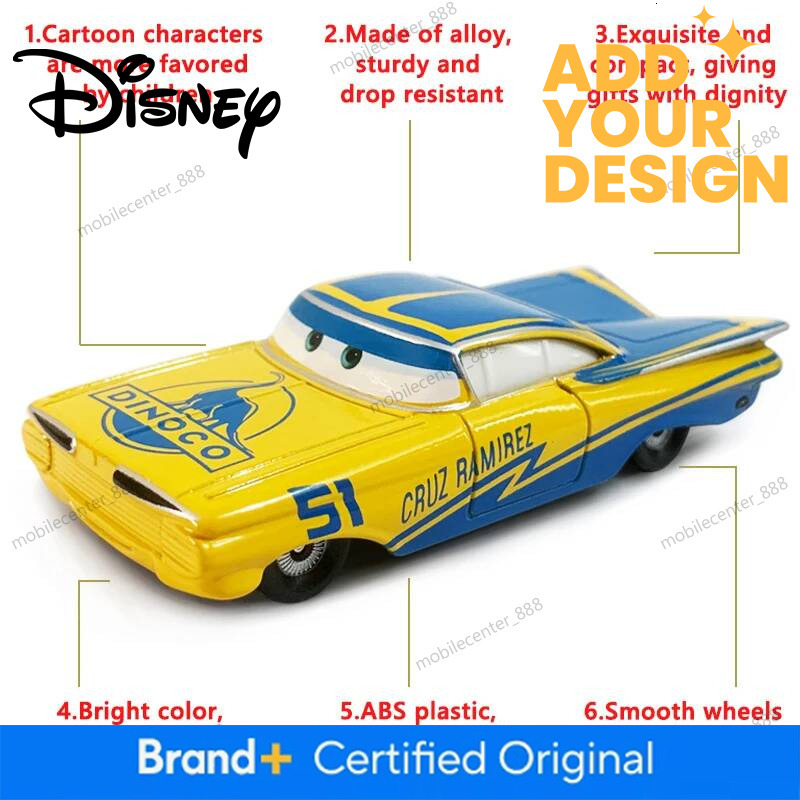 Disney Pixar Cars Ramone Series Colors Golden Green Red Purple 1:55 Alloy Diecast Children's Toy Car Model Gift - view 3