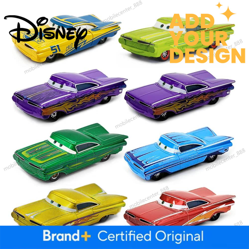 Disney Pixar Cars Ramone Series Colors Golden Green Red Purple 1:55 Alloy Diecast Children's Toy Car Model Gift