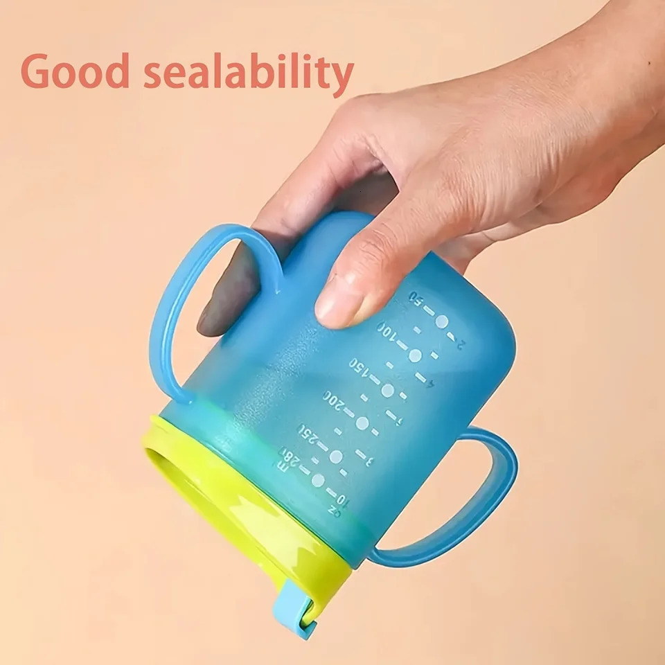 3-in-1 Straw Cup Kids Learning Cup with Lid Open n Sippy Cup Water Bottle Learning Drinking Cup with Straw Cover and 260717 - view 4