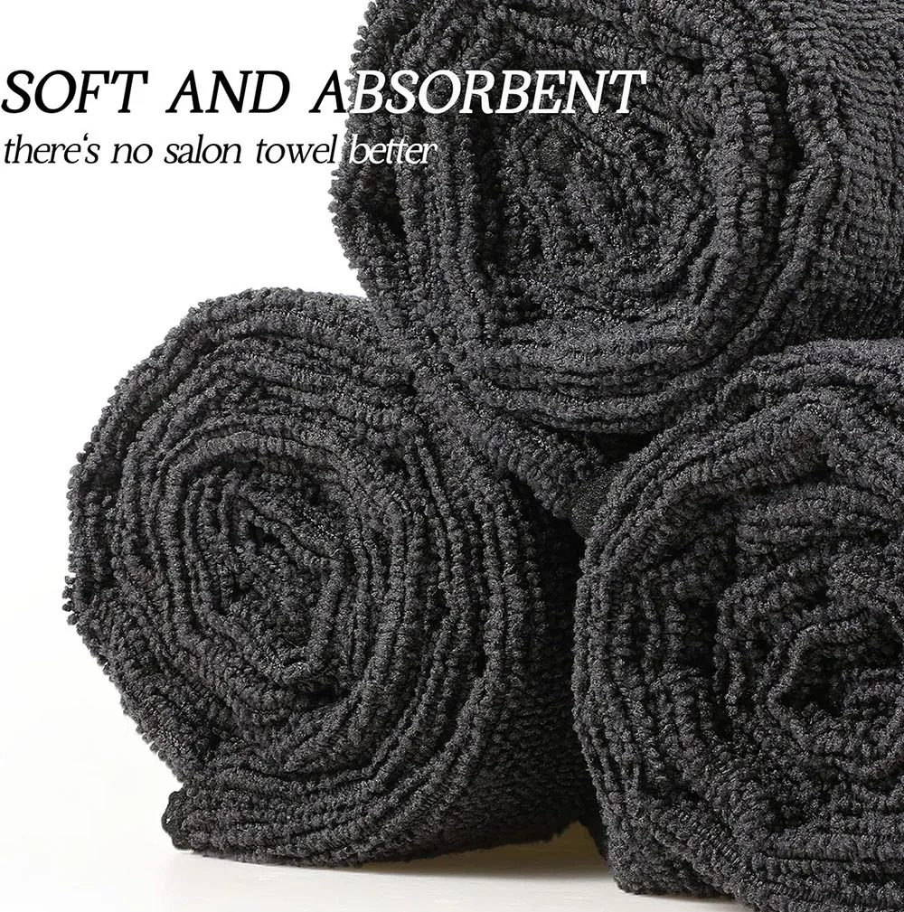51020PCS Bleach Proof Towels Bulk Microfiber Absorbent Salon Hair Towels Quick Dry Hand Towels for Gym Bath Spa Shaving Barber 260717BJ - view 4