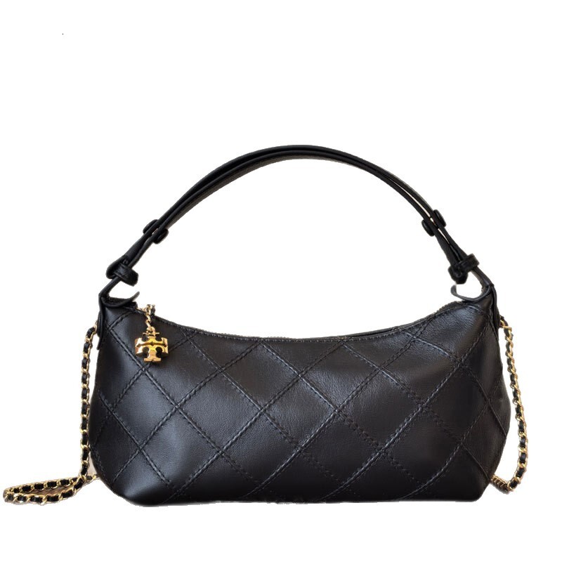 Cross-border TB women's 2026 new model Soft Fleming quilted lunchbox handbag chain pea bag dhmallking - view 6