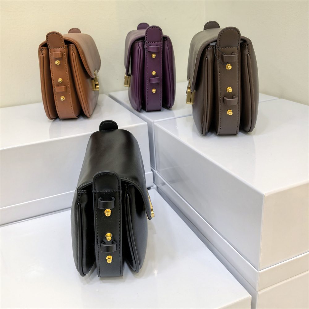 Cross-Border Hot-Selling French Niche SOEUR Elegant Classic Crossbody Bag| Studded Small Square Bag Commuter Bag Shoulder Bag Fashion Bag - view 4