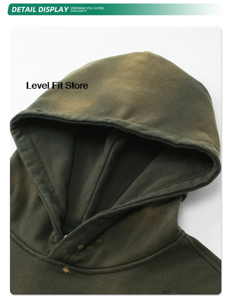 2026 Retro Washed Grey Hoodie ARIRANG hoodies Casual zipper jacket Sports Streetwear 260720 - view 3