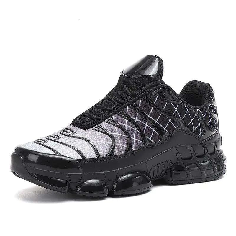 Trendy Men's Running Mesh Upper Thick Sole Sports Casual Dad Shoes Breathable Synthetic Inner EVA Insole Thermoplastic Pol shoes3033 - view 5