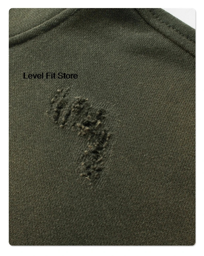 2026 Retro Washed Grey Hoodie ARIRANG hoodies Casual zipper jacket Sports Streetwear 260720 - view 5