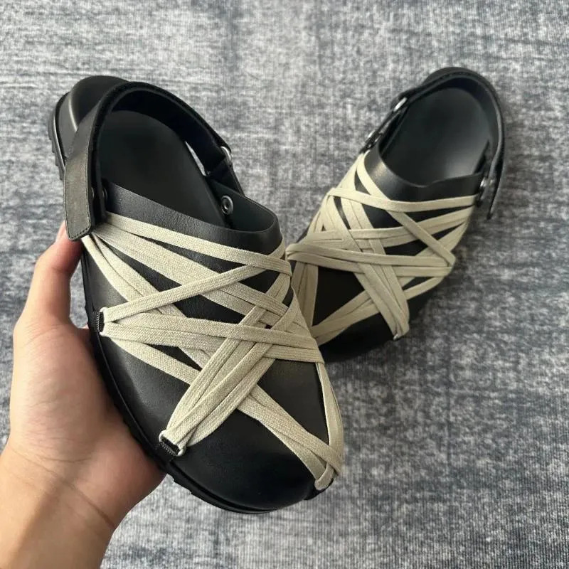 Casual Shoes Birkfoot Slippers Men's Commuter Thi Boted Slip On Women's Faionable Mule Oes Round Toe Flat Heel Summer Sandals - view 6