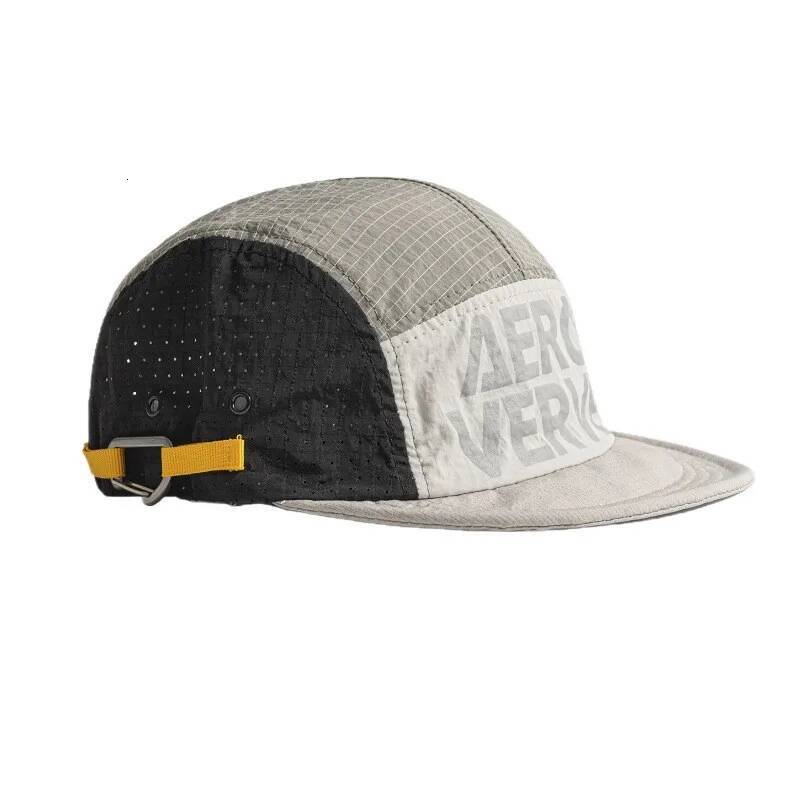Quick Dry 5 Panel Camp Cap Women Summer Breathable Mesh Running Hat Outdoor Sports Adjustable Baseball Caps Men 26Y0701 - view 4