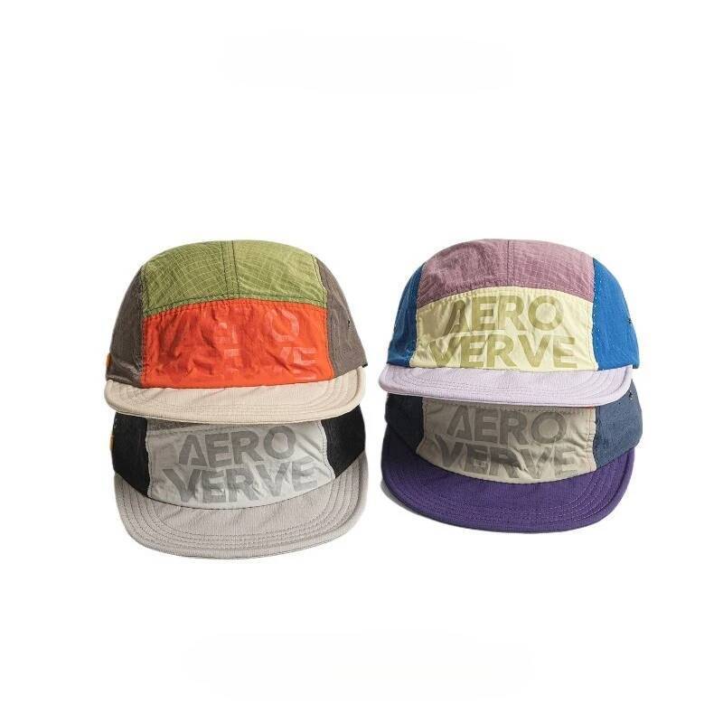 Quick Dry 5 Panel Camp Cap Women Summer Breathable Mesh Running Hat Outdoor Sports Adjustable Baseball Caps Men 26Y0701 - view 3