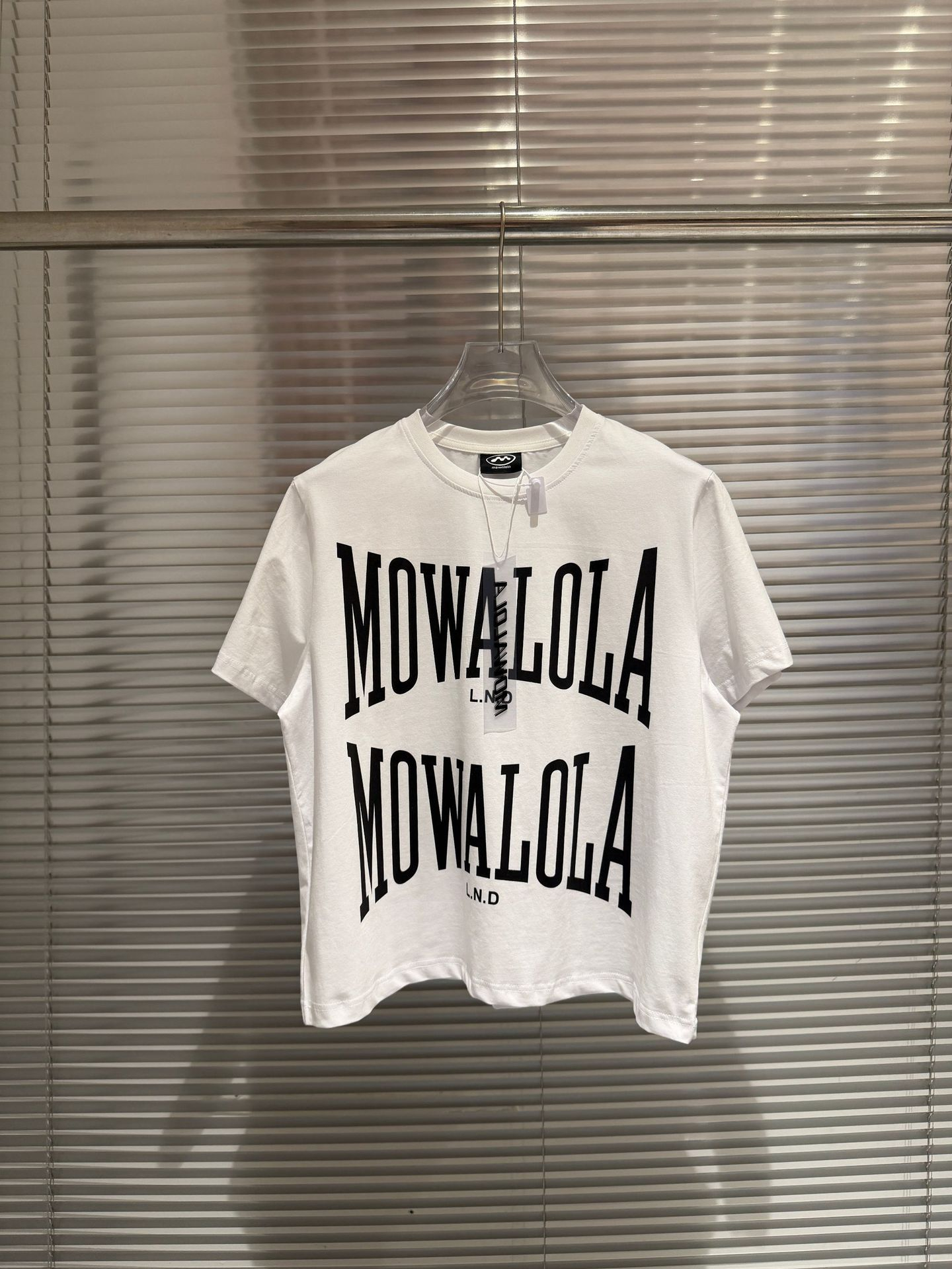 Men's T Shirts Mowalola Short Sleeve Tee Summer Letter Print Men Women Casual Classic Round Neck Size M-XL - view 5