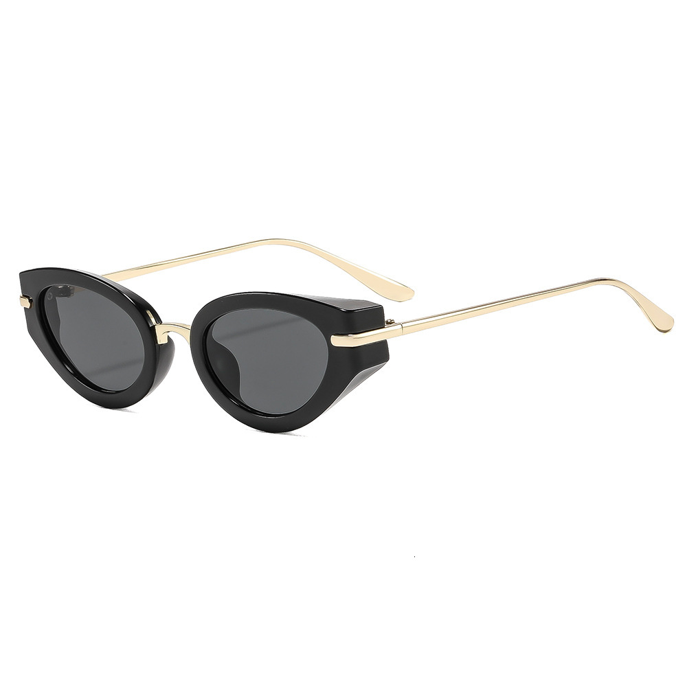 fashion cat-eye retro oval Luxury versatile for outdoor leisure, driving, sports, trendy women's sunglasses - view 6