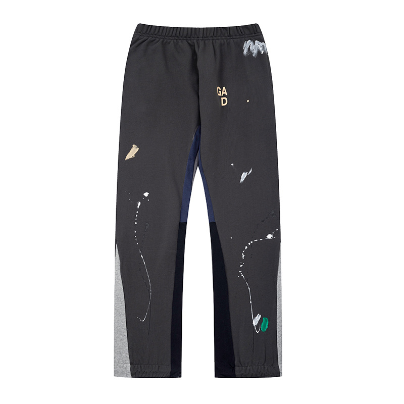 Men's Graffiti Letter Print Pants High Street Casual Hip-hop Couple's Sweatpants Loose Breathable Sports Pants - view 9