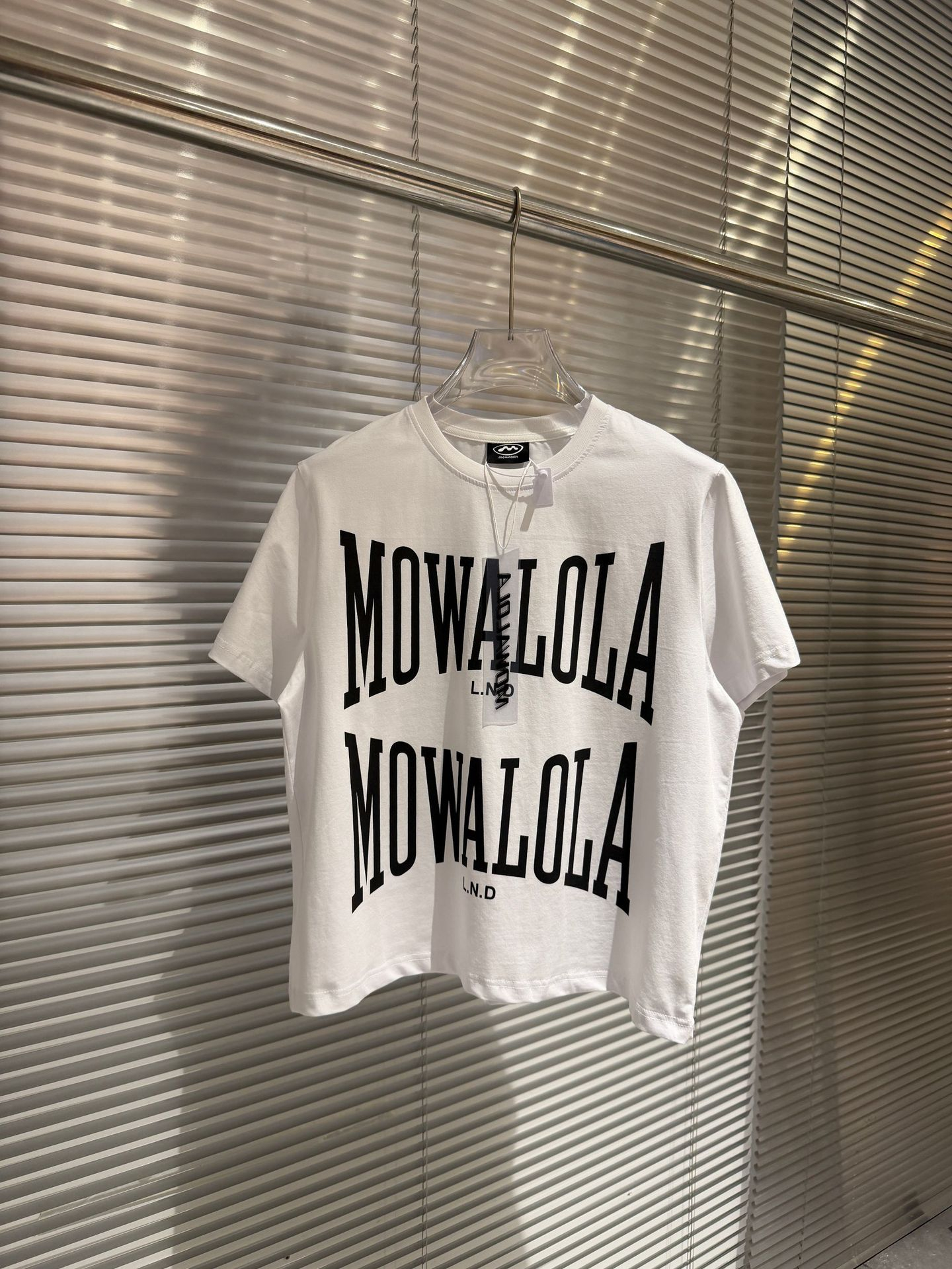 Men's T Shirts Mowalola Short Sleeve Tee Summer Letter Print Men Women Casual Classic Round Neck Size M-XL - view 6
