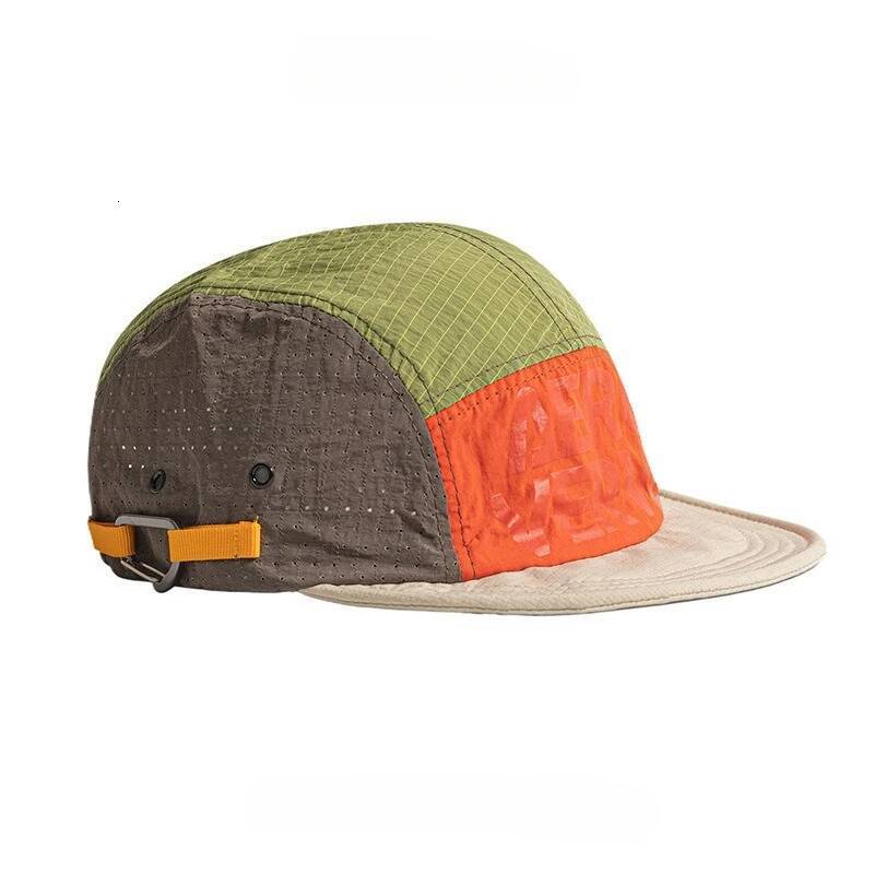Quick Dry 5 Panel Camp Cap Women Summer Breathable Mesh Running Hat Outdoor Sports Adjustable Baseball Caps Men 26Y0701 - view 5