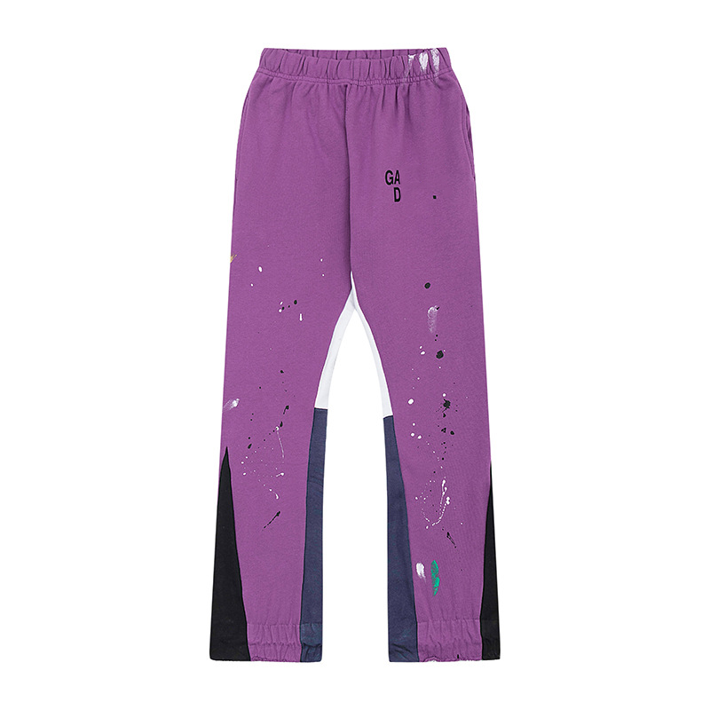 Men's Graffiti Letter Print Pants High Street Casual Hip-hop Couple's Sweatpants Loose Breathable Sports Pants - view 7