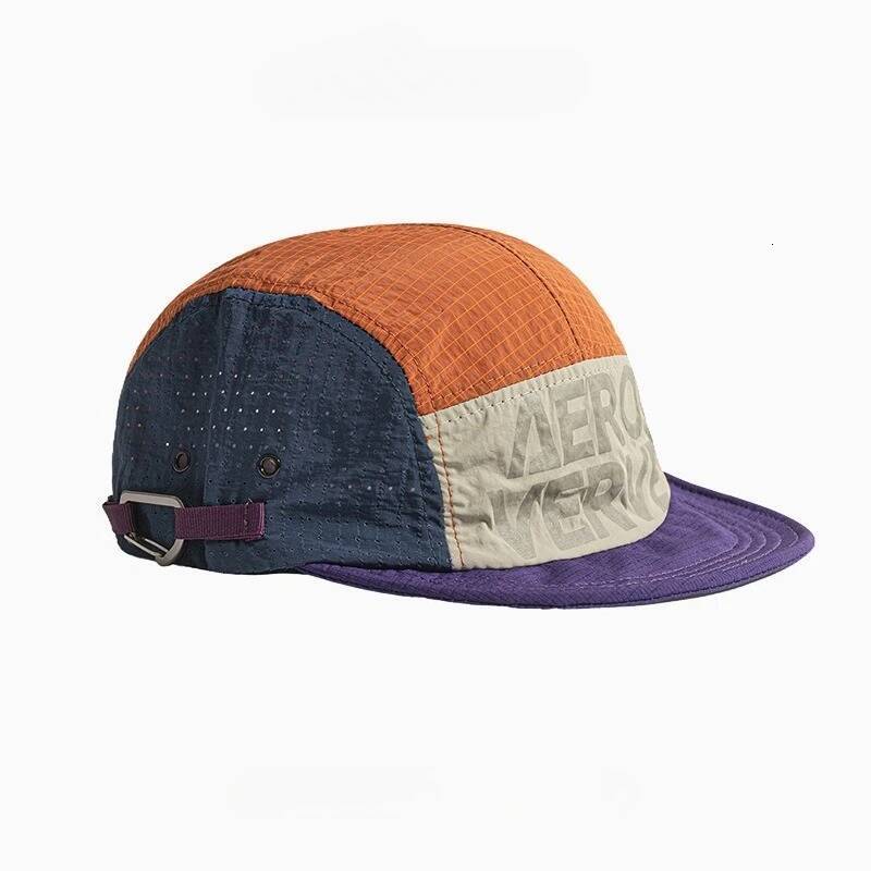 Quick Dry 5 Panel Camp Cap Women Summer Breathable Mesh Running Hat Outdoor Sports Adjustable Baseball Caps Men 26Y0701 - view 7