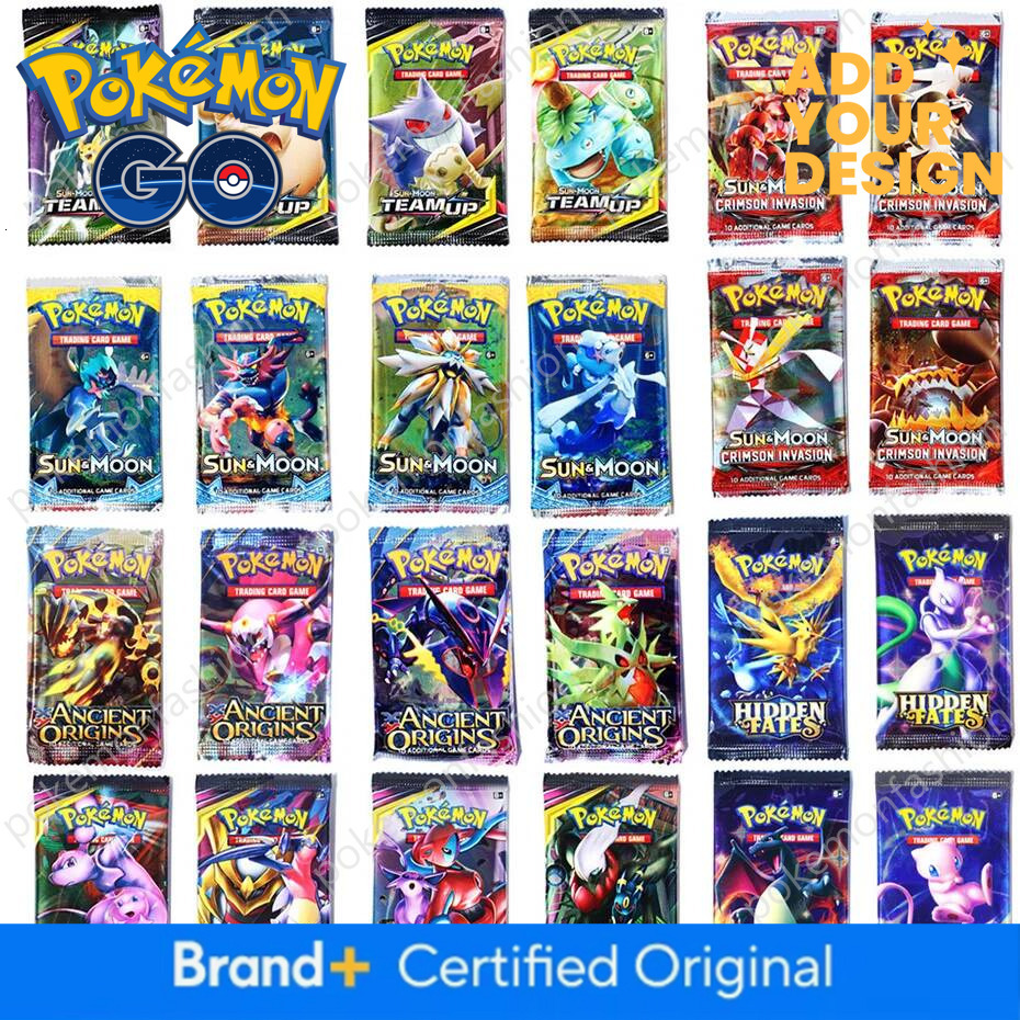 Newest 324Pcs Cards Sun & Moon XY Evolutions Pokemon Booster Box Collectible Tradiner Card Game toy for children - view 3