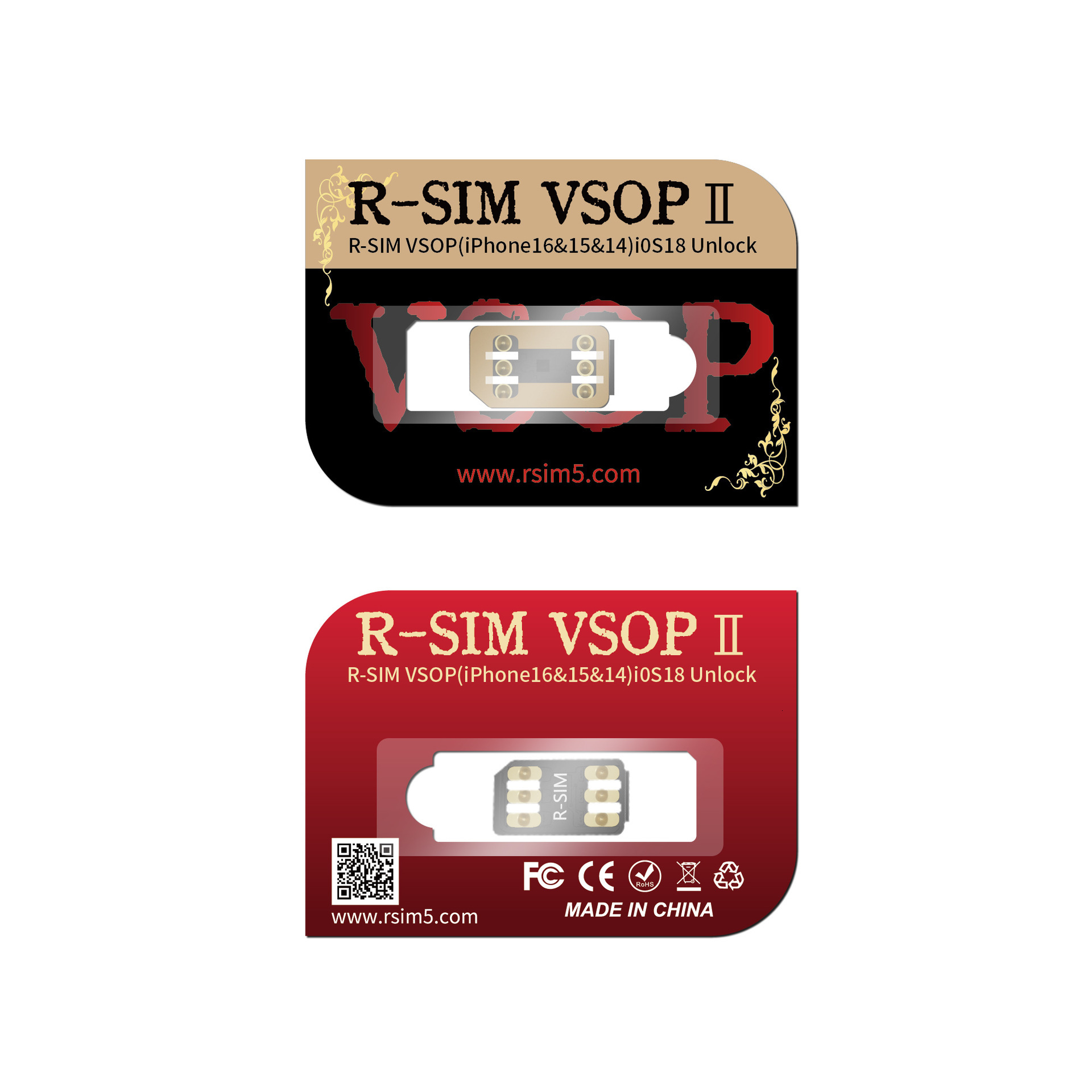 R-SIM VSOP2 unlock card iOS18 is suitable for iPhone13-16 dual SIM series SED MEP mode - view 6