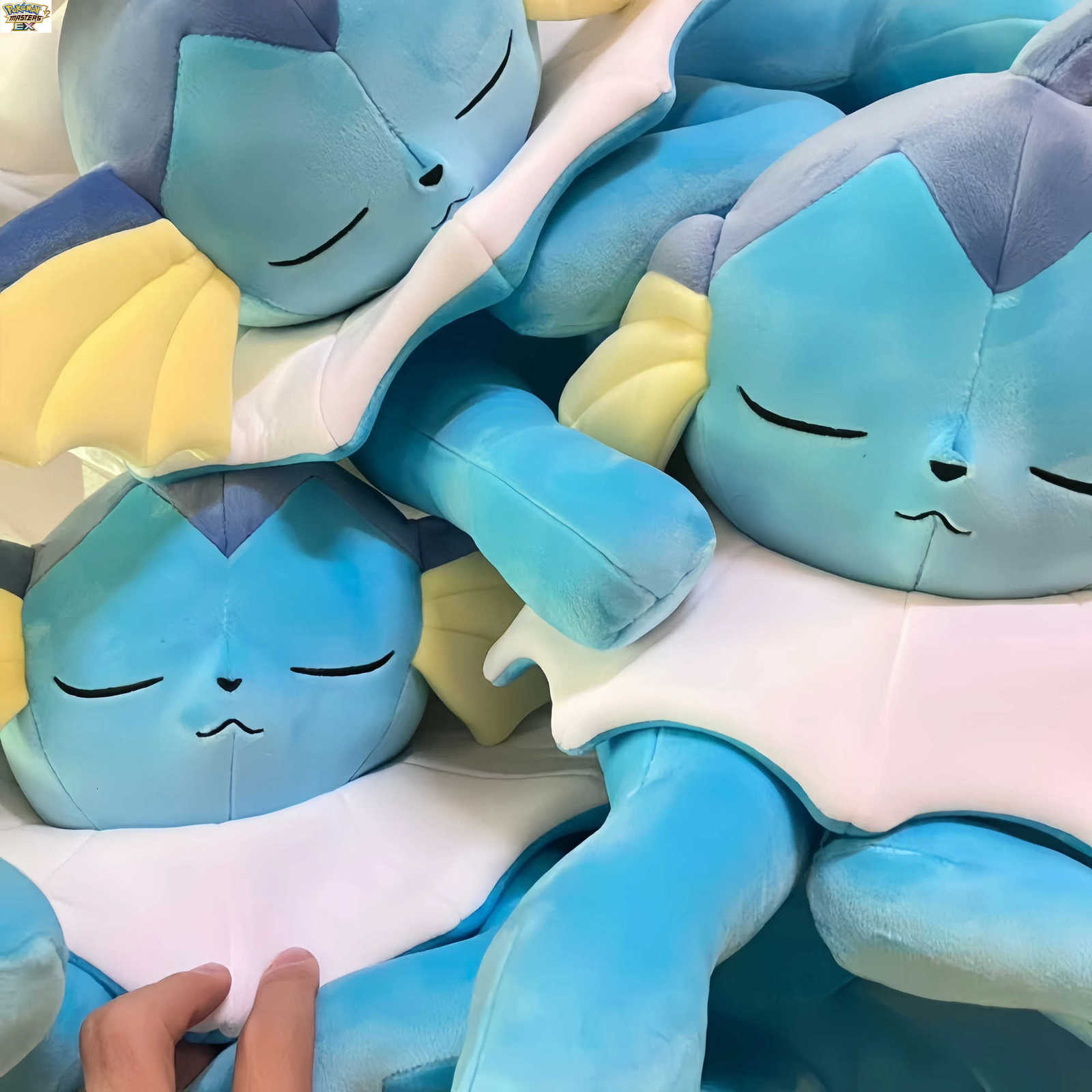Adorable Pokemon Plush Jazwares Australia Sleep Vaporeon Doll Pikachu Eeveelution Eevee Evoli Evolution Animal Doll Gift L260722T805