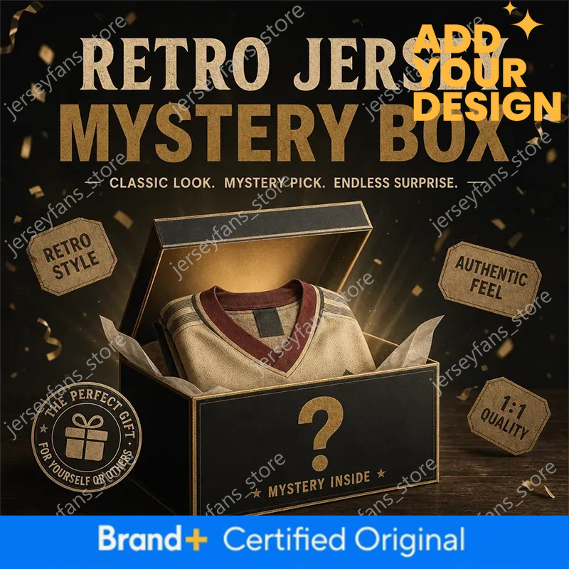 MYSTERY BOXES soccer jerseys Teams Any retro New Season Jerseys birthday present Uniform 2627 football shirt Sent at random lover son blind box Gift - view 7