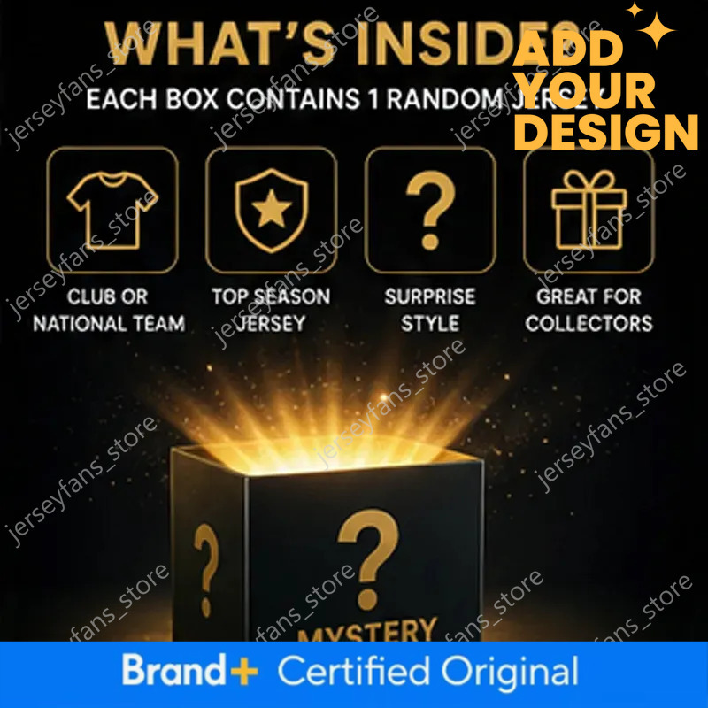 MYSTERY BOXES soccer jerseys Teams Any retro New Season Jerseys birthday present Uniform 2627 football shirt Sent at random lover son blind box Gift - view 8