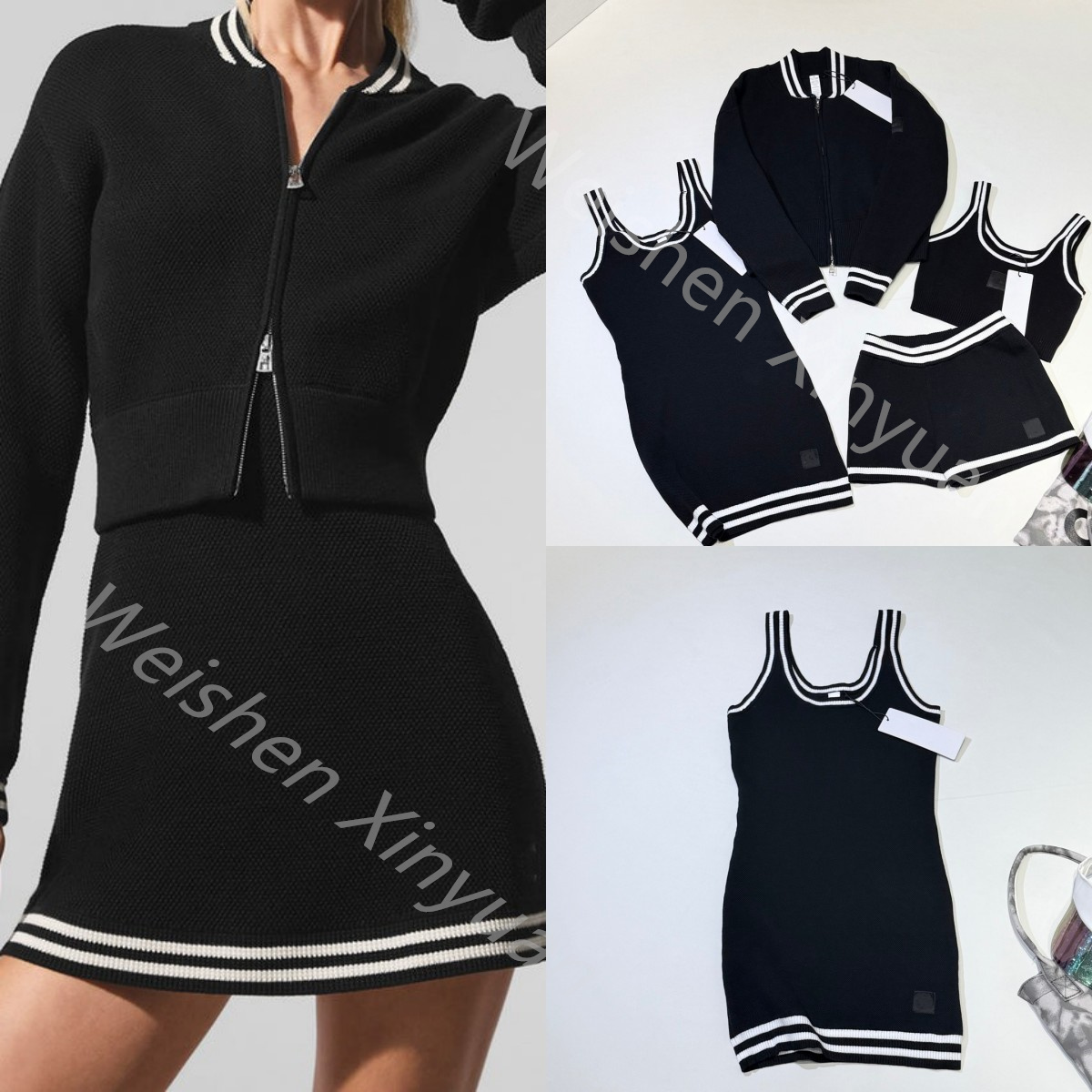 Designer Da Donna Casual Sport Yoga Maglione Allentato Tennis Club Maglione Lav…