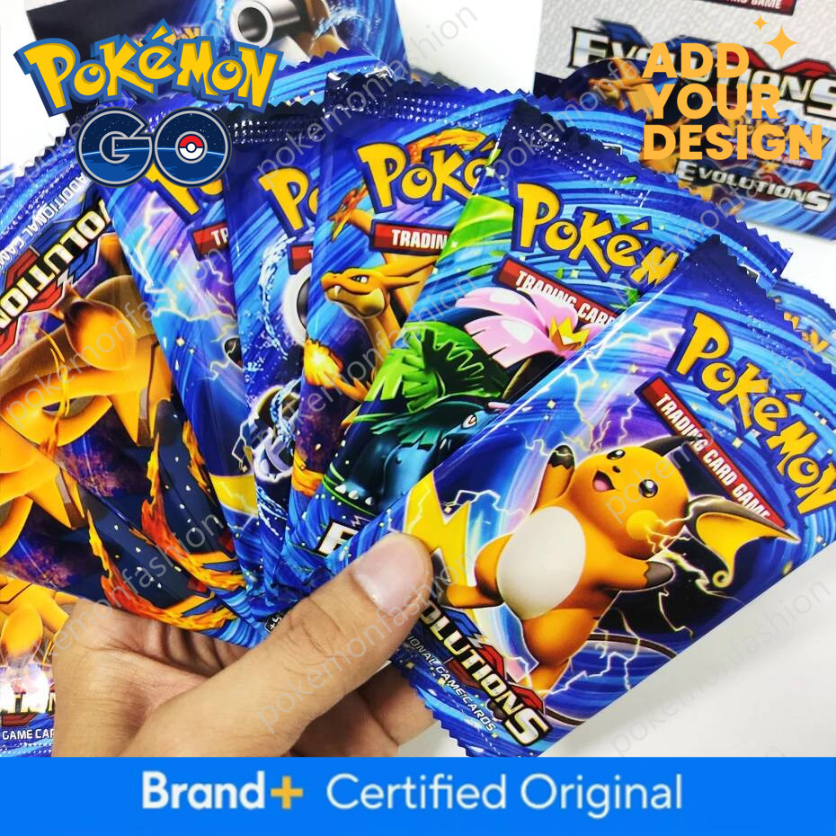 Newest 324Pcs Cards Sun & Moon XY Evolutions Pokemon Booster Box Collectible Tradiner Card Game toy for children - view 5