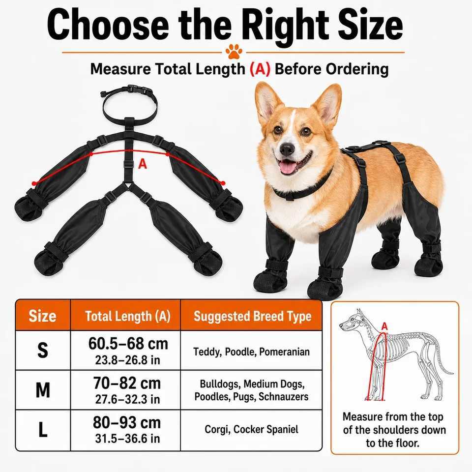 1set Pet Rain Shoes Dog Rain Boots Waterproof Dog Boots Small Puppy Medium Large Dogs Pet Booties Anti-Slip Dog Shoes Rain Snow C260721 - view 4