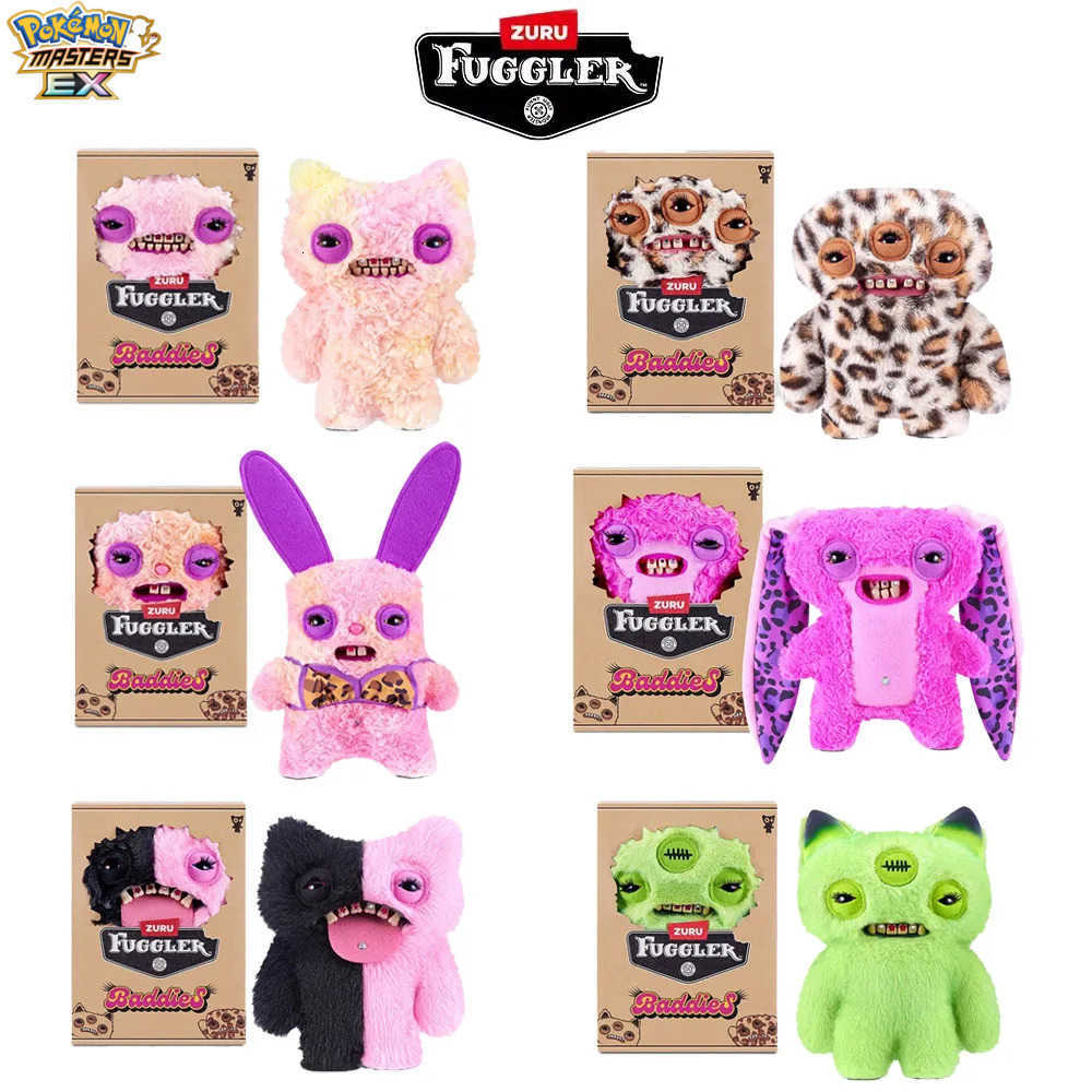 Fuggler Baddies Series Doll Plush Stuffed Fugglers Ugly Teeth Monster Tooth Accessories Funny Trend Children Birthday Gift Toys L260722MIFM