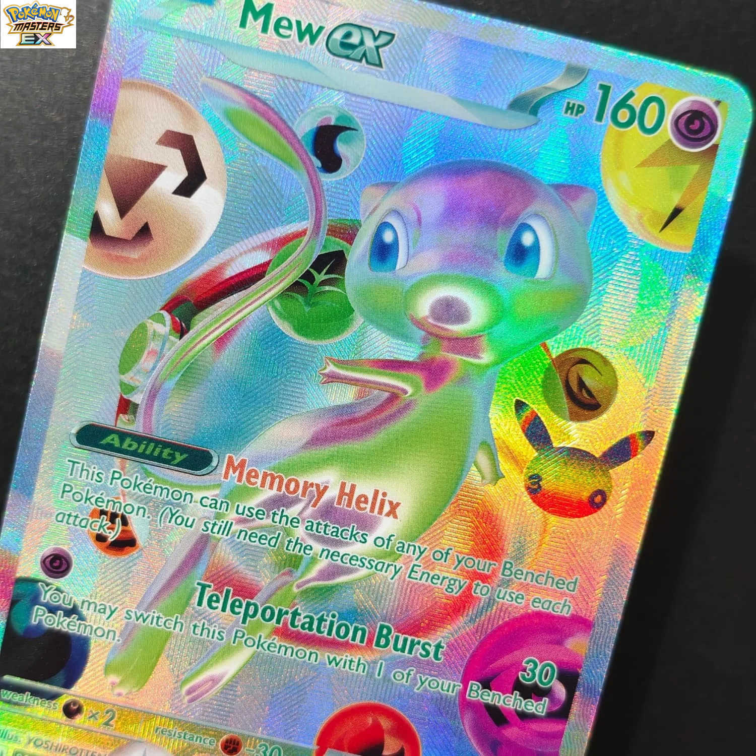 Pokmon Cards TCG 30th CELEBRATION Pack 30C Mew Mewtwo 158/128 157/128 FUR English Collection Anime Game Card L260723TCAS - view 6