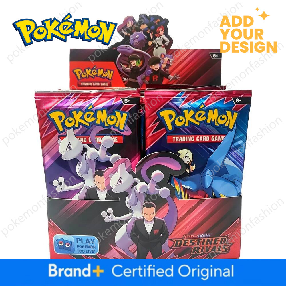 Pokemon card 360Pcs Pokemon Destined Rivals Prismatic Evolutions Scarlet Violet 151 PALDEAN English Booster Battle Transaction Card - view 4