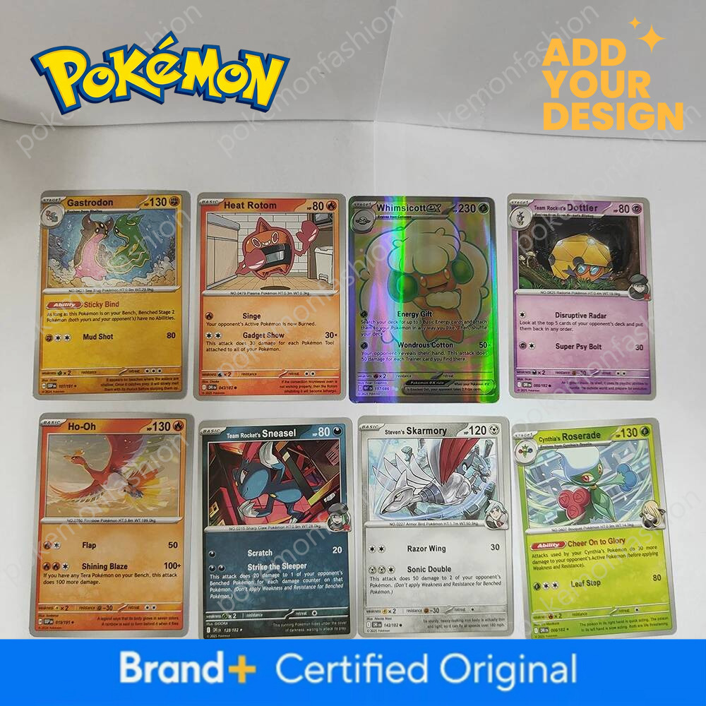 Pokemon card 360Pcs Pokemon Destined Rivals Prismatic Evolutions Scarlet Violet 151 PALDEAN English Booster Battle Transaction Card - view 7
