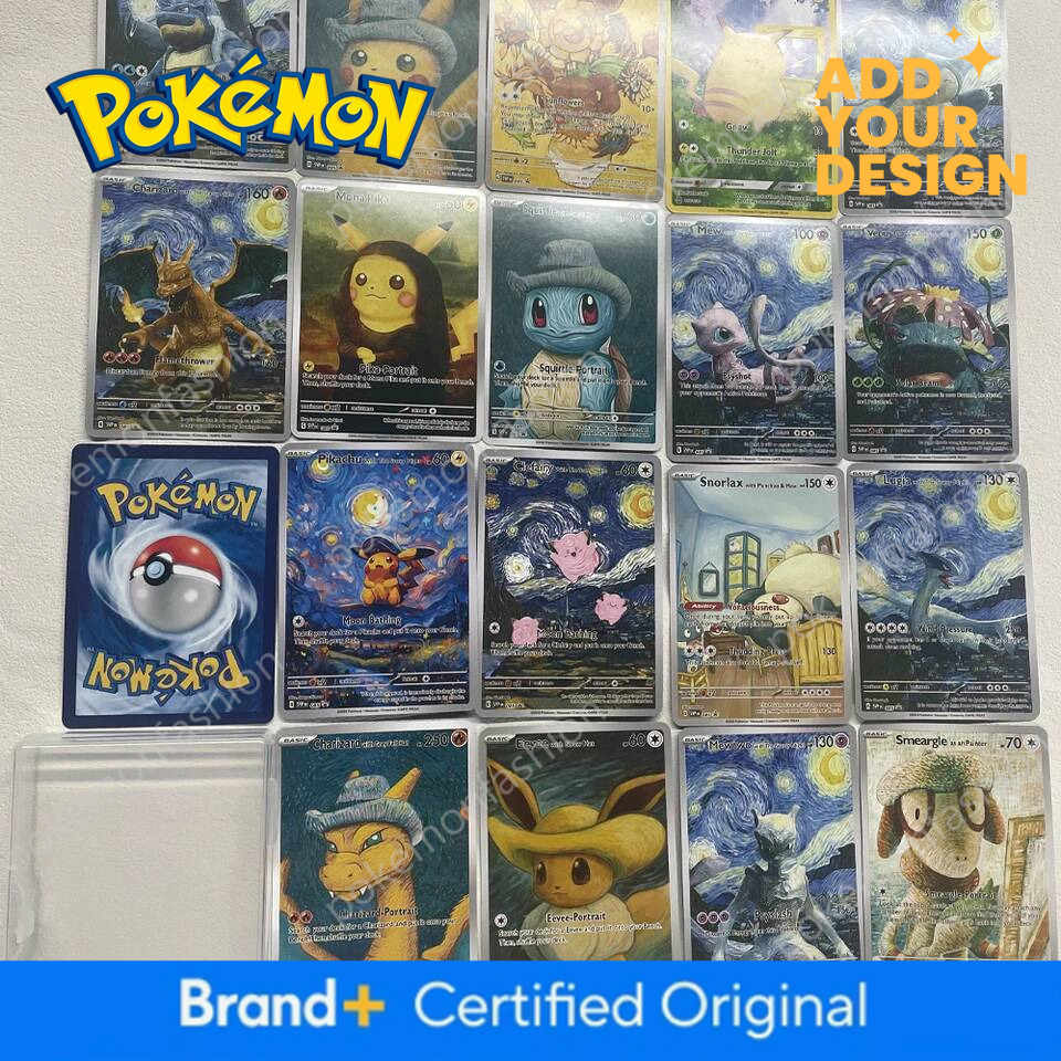 Pokemon card Cartoon Anime Pokemon Ptcg Self-Control Mewtwo Pikachu Collect Trading Signature Flash Child 18pcs/set Gift Card Box - view 7