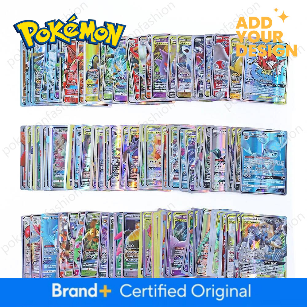 Pokemon card 20Pcs English Pokemon GX Tag Team Vmax EX Mega Shining Game Battle Carte Trading Collection Cards Toys Children Gifts