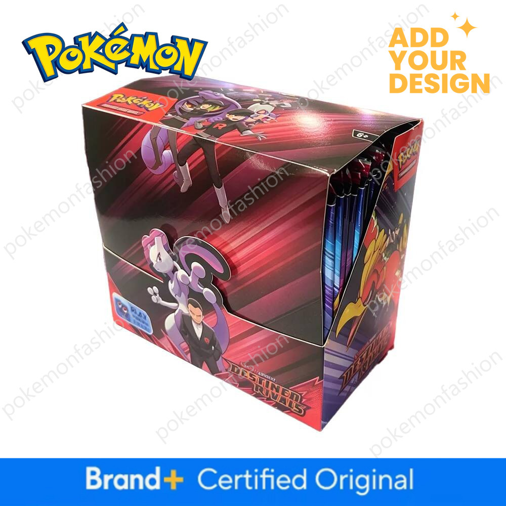 Pokemon card 360Pcs Pokemon Destined Rivals Prismatic Evolutions Scarlet Violet 151 PALDEAN English Booster Battle Transaction Card - view 3