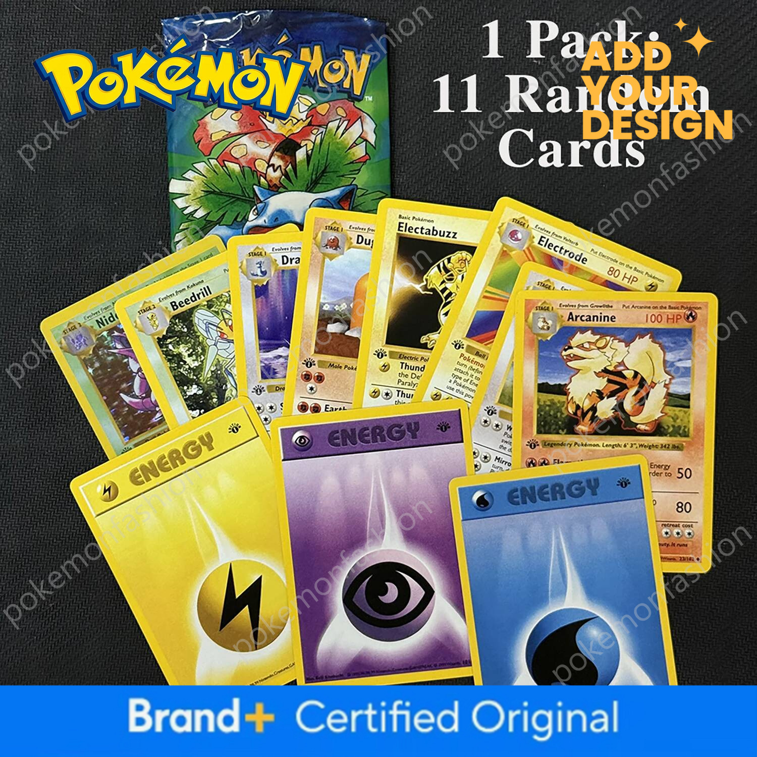 Pokemon card PTCG 11pcs/bag 1st Edition Pack Charizard Trading Card Game Collection Battle Booster Toys Boys Gift - view 5